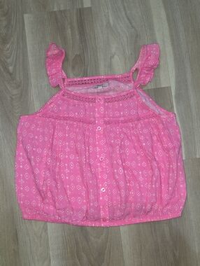 ♡•True Craft• Little Girls Pink Tank Top